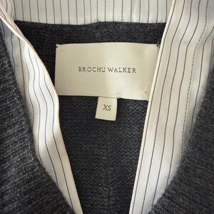 Brochu Walker Charcoal Knit Top